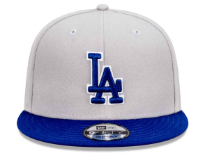 la dodgers white snapback