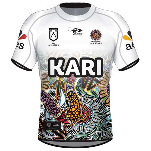 2022 North Queensland Cowboys Junior Replica Indigenous Jersey