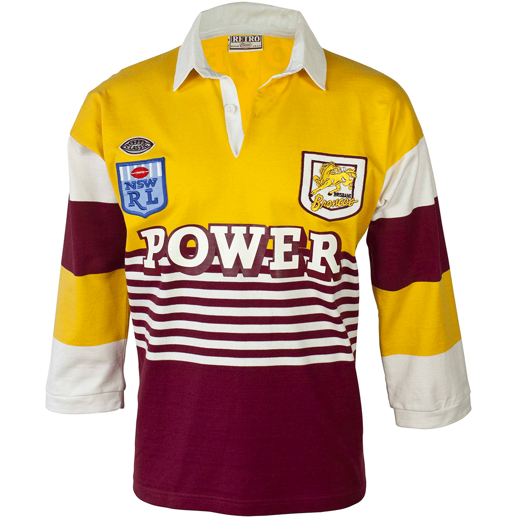 Brisbane Broncos 2023 Mens Training Polo