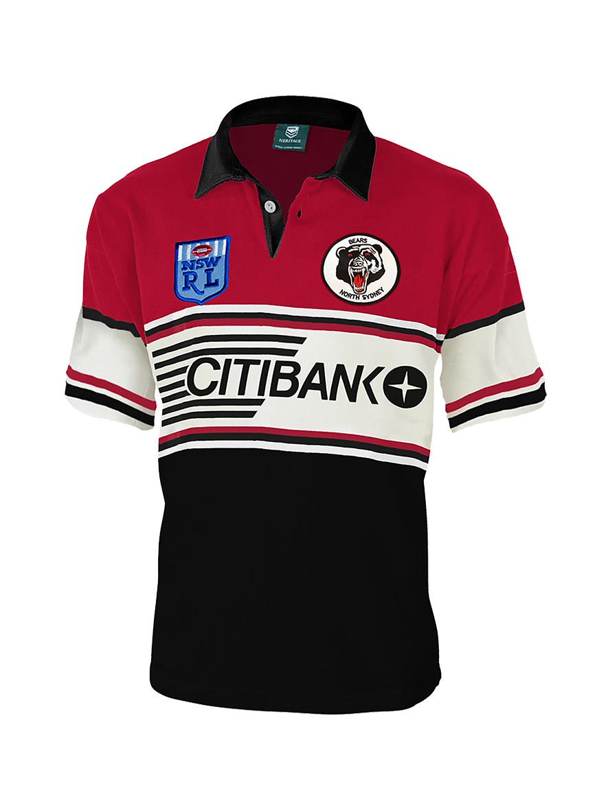 North Sydney Bears 1994 Mens Retro Jersey Whateva Sports