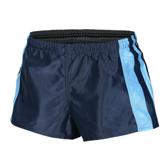 Mens Football Shorts - Navy/Sky
