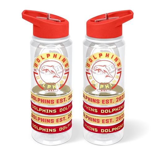 Dolphins Water Bottle - Tritan & Bands