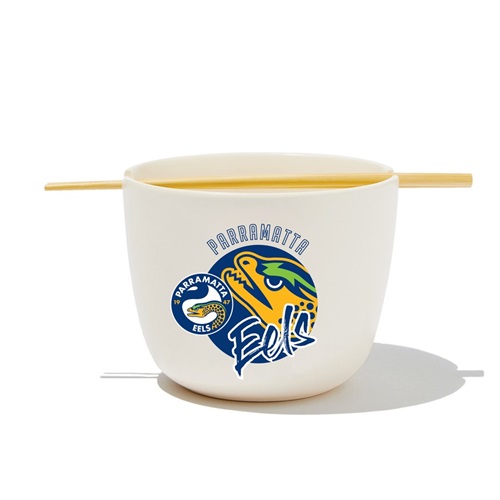 Parramatta Eels Noodle Bowl With Chopsticks