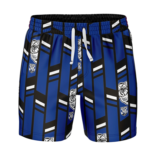 Canterbury Bulldogs Mens Volley Swim Shorts - Riviera