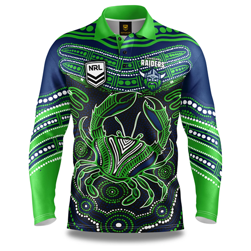 Canberra Raiders Mens Fishing Shirt - Karumba