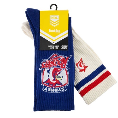 Sydney Roosters Foot-ies Sneaker Socks
