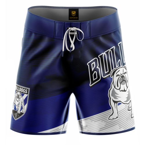 Canterbury Bulldogs Kids Board Shorts - Barrel