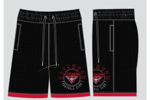 Essendon Bombers Kids Mesh Basketball Shorts