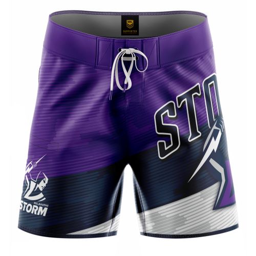 Melbourne Storm Kids Board Shorts - Barrel