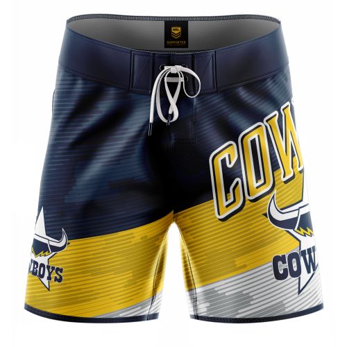 North Queensland Cowboys Kids Board Shorts - Barrel