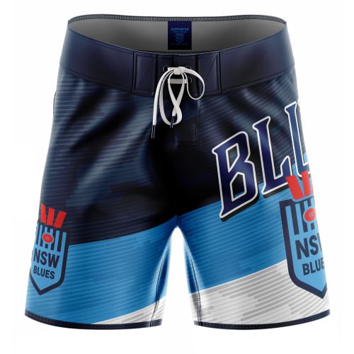 NSW Blues Mens Board Shorts - Barrel