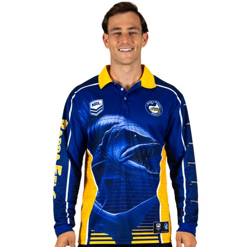 Parramatta Eels Mens Fishing Shirt - Barracuda