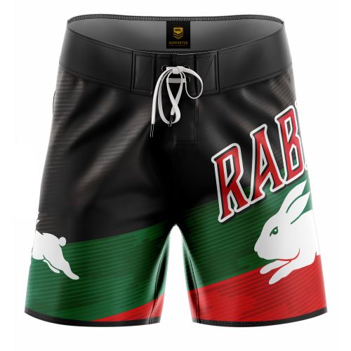 South Sydney Rabbitohs Kids Board Shorts - Barrel