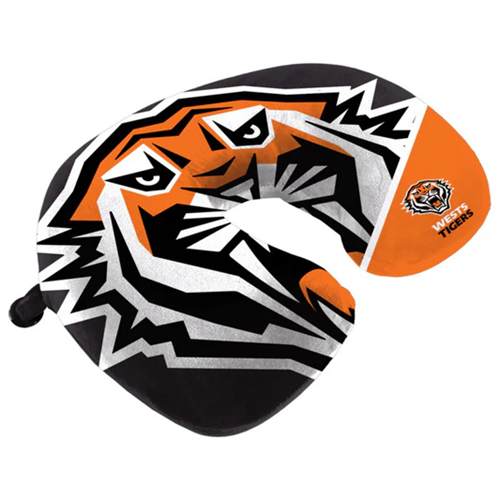 West Tigers Travel Pillow
