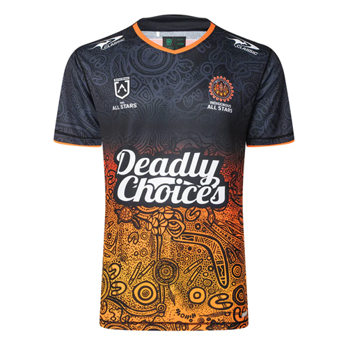 Indigenous All Stars 2025 Mens Training Tee Whateva Sports