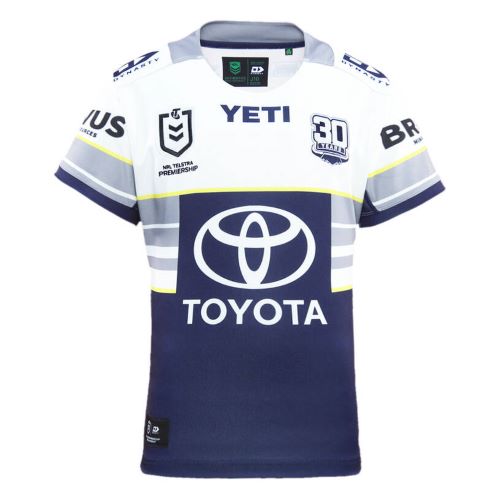 North Queensland Cowboys 2025 Kids Away Jersey