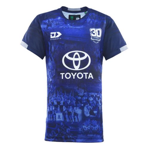 North Queensland Cowboys 2025 Kids Warm Up Tee