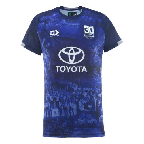 North Queensland Cowboys 2025 Mens Warm Up Tee
