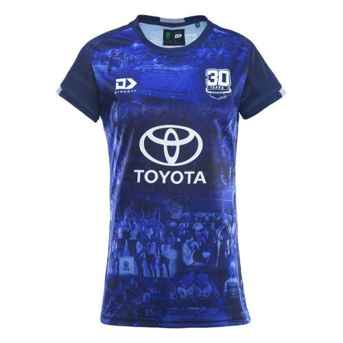 North Queensland Cowboys 2025 Womens Warm Up Tee
