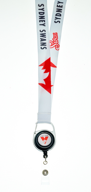 Sydney Swans Lanyard - Retractable