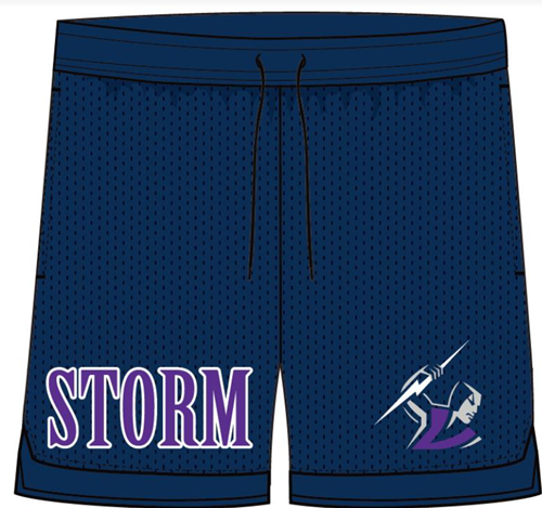 Melbourne Storm Kids Basketball Shorts