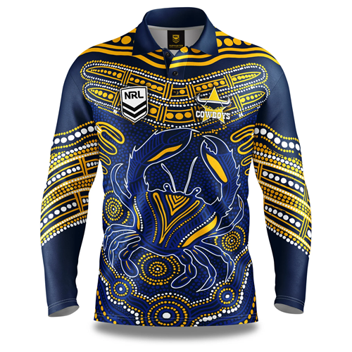 North Queensland Cowboys Kids Fishing Shirt - Karumba