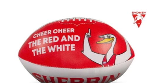Sydney Swans Sherrin Mini Soft Footy