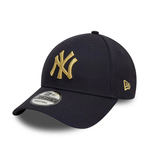 New York Yankees 9Forty Metallic Navy Cap