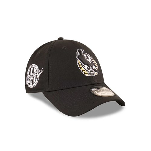 Collingwood Magpies 9Forty Kids Badged Cap