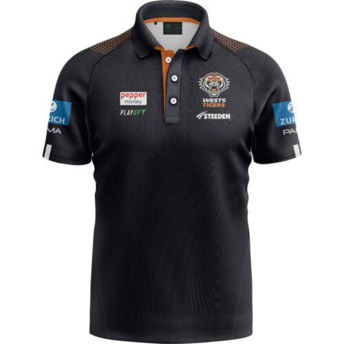 West Tigers 2025 Mens Media Polo