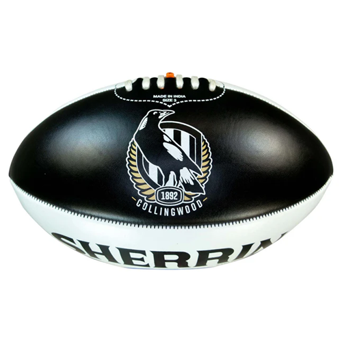 Collingwood Magpies Sherrin Team Icon Ball Size 3