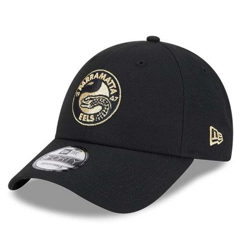 Parramatta Eels 9Forty Black Gold Snapback Cap