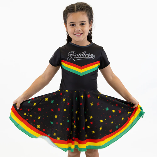 Penrith Panthers Girls Dress - Superstar