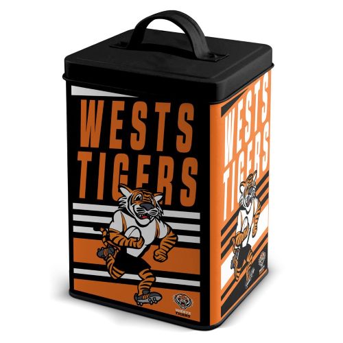 West Tigers Storage Cookie Tin