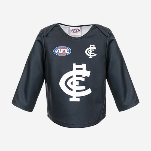 Carlton Blues Kids Home Replica Long Sleeve Guernsey