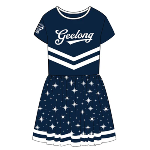 Geelong Cats Girls Dress - Superstar
