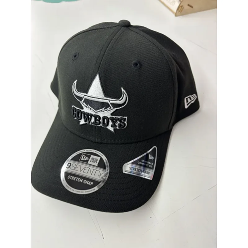 North Queensland Cowboys 9Seventy Black White Snapback Cap