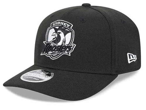 Sydney Roosters 9Seventy Black White Snapback Cap