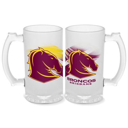 Brisbane Broncos Stein - Frosted