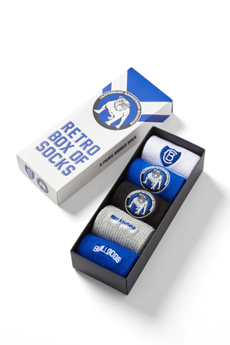 Canterbury Bulldogs Retro Box Of Socks