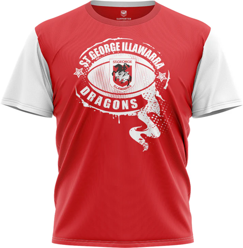 St George Dragons Kids Tee - Preston