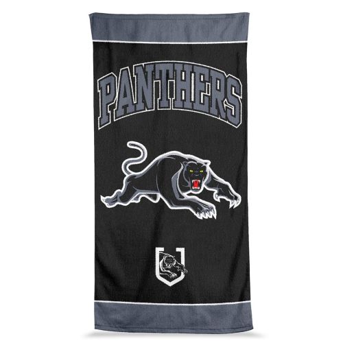 Penrith Panthers Beach Towel - Jumbo