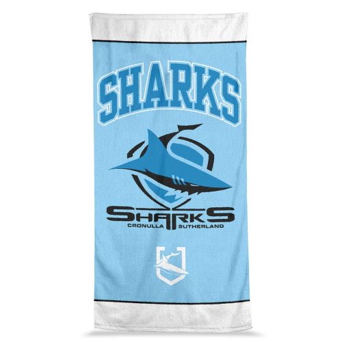 Cronulla Sharks Beach Towel - Jumbo