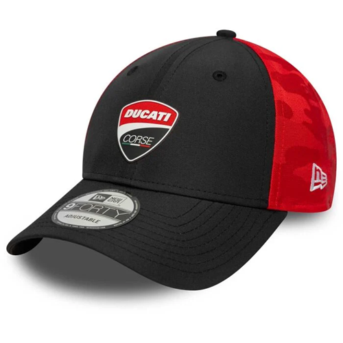 Ducati Logo 9Forty Black/Red Camo Cap