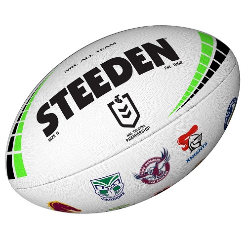 NRL All Team Logo Football Steeden