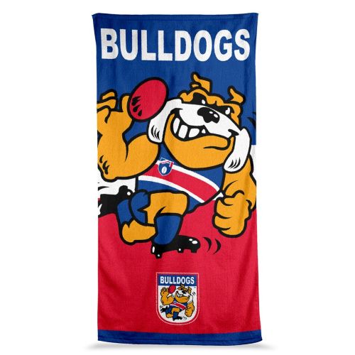 Western Bulldogs Beach Towel - Jumbo