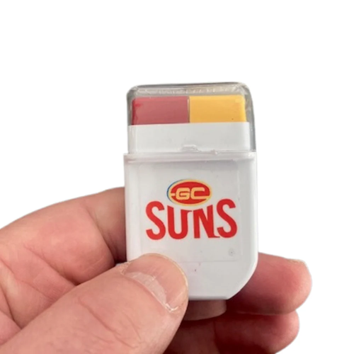 Gold Coast Suns Face Paint