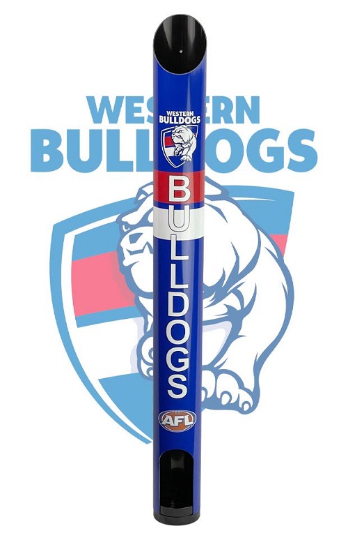 Western Bulldogs Stubby Cooler Dispenser