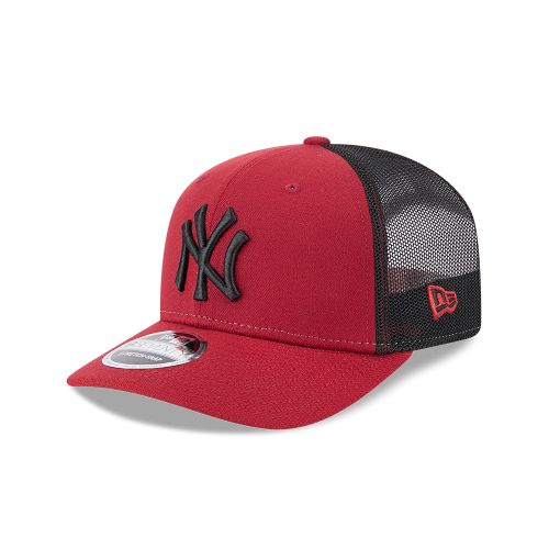 New York Yankees 9SeventySS Haute Red Trucker Black Mesh Cap
