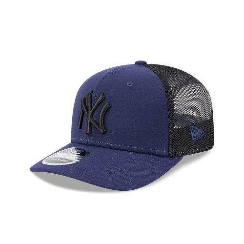 New York Yankees 9SeventySS Light Navy Trucker Black Mesh Cap